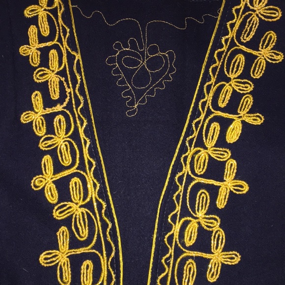 Vintage 1970’s Turkish Hand Embroidered Soutache Vest - Picture 13 of 15